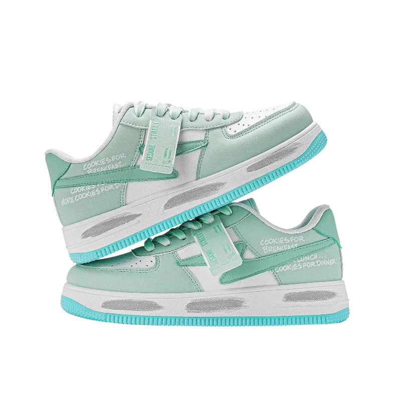 Shoes "Green Cookie" - LØUNJ Lounj 