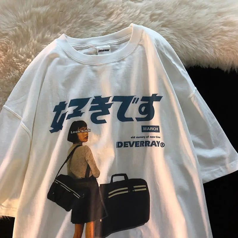 T-SHIRT "JAPANESE STUDENT" – LØUNJ Lounj 