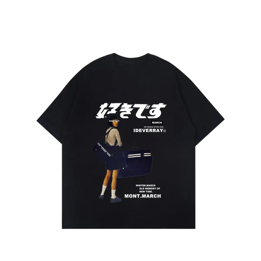 T-SHIRT "JAPANESE STUDENT" – LØUNJ Lounj 