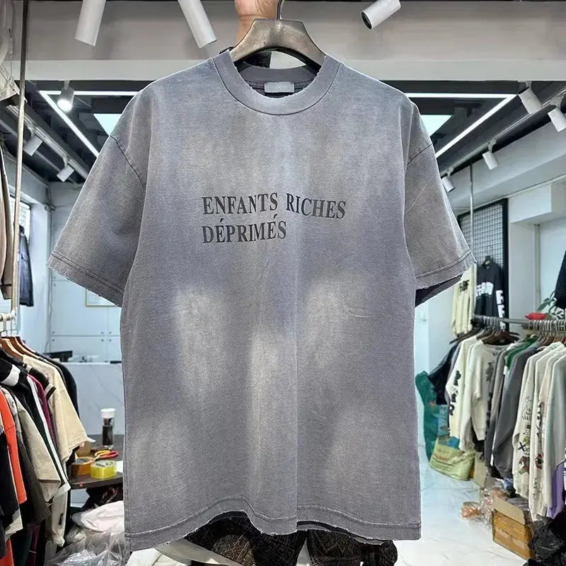 T-SHIRT "JEUNES RICHES DÉPRIMÉS" – LØUNJ Lounj 