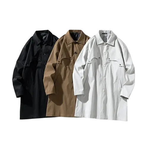 TRENCH COAT "ØBSIDIAN" – LØUNJ Lounj 